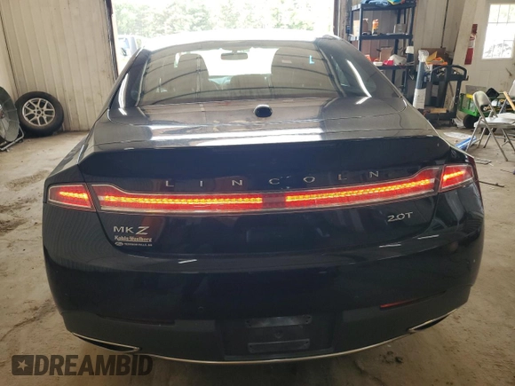 2017 Lincoln MKZ Premiere with VIN 3LN6L5A90HR627252, listed as a Copart auction lot 60264165 with 75,115 mi miles and Salvage title. Bid and sale history available at DreamBid. Image 6.
