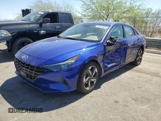 2023 Hyundai Elantra SEL z VIN KMHLS4AG9PU633170, wystawiony jako Copart lot #52551465 z przebiegiem 22 214 mil mil oraz Szkoda całkowita • Salvage title. Historia ofert i sprzedaży dostępna na DreamBid. Obrazek 1.