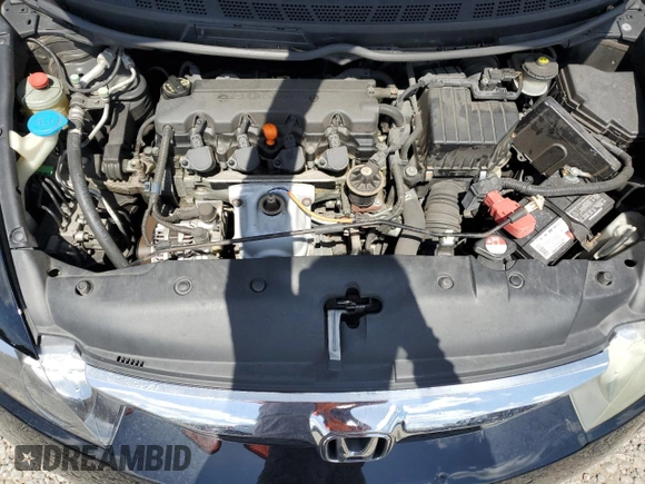2010 Honda Civic LX with VIN 2HGFA1F52AH540836, listed as a Copart auction lot 55409495 with 117,035 mi miles and Salvage Title. Bid and sale history available at DreamBid. Image 11.