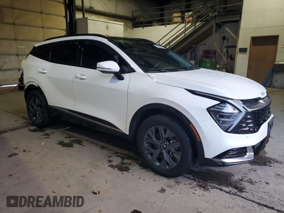 2024 Kia Sportage SX-Prestige with VIN KNDPXCDG4R7123307, listed as a Copart auction lot 81002354 with 20,223 mi miles and Salvage title. Bid and sale history available at DreamBid. Image 4.
