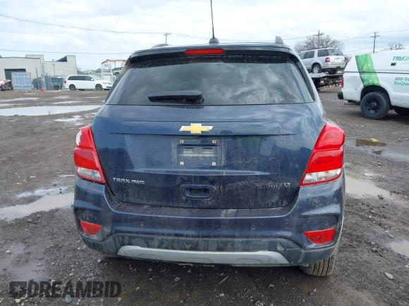 2018 Chevrolet Trax LT with VIN 3GNCJPSB6JL416227, listed as a IAAI auction lot 41954191 with 58,076 mi miles and . Bid and sale history available at carsss.com. Image 15.
