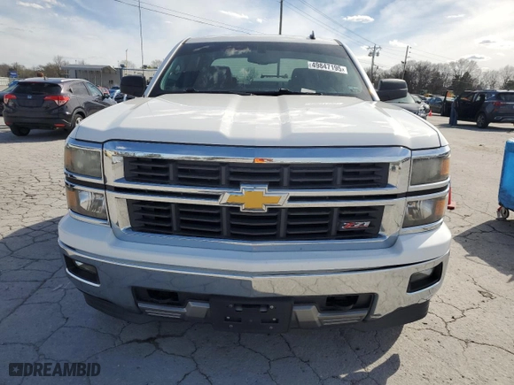 2014 Chevrolet Silverado 1500 LT with VIN 3GCUKREC9EG407305, listed as a Copart auction lot 49847195 with 173,515 mi miles and Salvage Title. Bid and sale history available at carsss.com. Image 5.