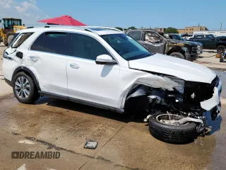 2020 Mercedes-Benz GLE 350 with VIN 4JGFB4JB0LA290875, listed as a Copart auction lot 60895875 with 54,129 mi miles and Salvage title. Bid and sale history available at DreamBid. Image 4.