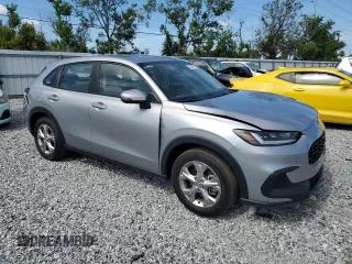 2023 Honda HR-V LX with VIN 3CZRZ2H34PM749084, listed as a Copart auction lot 62288875 with 14,863 mi miles and Salvage title. Bid and sale history available at DreamBid. Image 4.