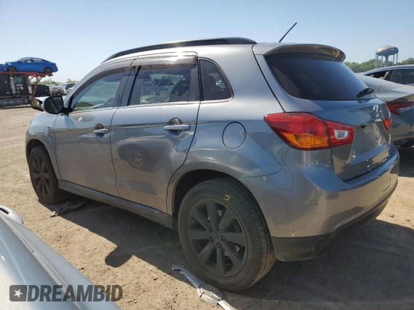 2015 Mitsubishi Outlander Sport 2.4 GT with VIN 4A4AP4AW5FE032330, listed as a Copart auction lot 71565354 with 98,342 mi miles and Salvage Title. Bid and sale history available at carsss.com. Image 2.