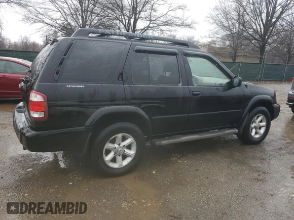 2004 Nissan Pathfinder SE with VIN JN8DR09Y44W911455, listed as a Copart auction lot 48134835 with 198,794 mi miles and Salvage title. Bid and sale history available at DreamBid. Image 3.