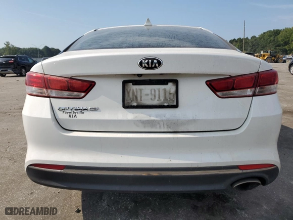 2017 Kia Optima LX with VIN 5XXGT4L3XHG130963, listed as a Copart auction lot 69436554 with 95,441 mi miles and Salvage Title. Bid and sale history available at carsss.com. Image 6.