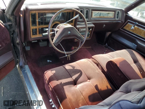 1985 Buick Regal with VIN 1G4GM47A0FP207203, listed as a Copart auction lot 68537724 with 85,964 mi miles and Clean Title. Bid and sale history available at DreamBid. Image 8.