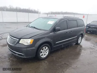 2011 Chrysler Town & Country Touring with VIN 2A4RR5DG6BR747252, listed as a IAAI auction lot 41565307 with 1 mi miles. Bid and sale history available at carsss.com. Image 2.