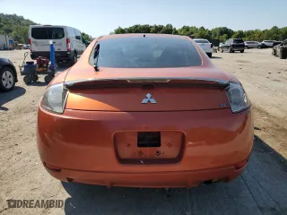 2007 Mitsubishi Eclipse SE with VIN 4A3AK64F87E069271, listed as a Copart auction lot 70656154 with 137,191 mi miles and Clean Title. Bid and sale history available at carsss.com. Image 6.