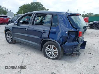 2013 Volkswagen Tiguan S with VIN WVGAV3AX5DW620778, listed as a IAAI auction lot 42505171 with 178,399 mi miles and . Bid and sale history available at DreamBid. Image 3.