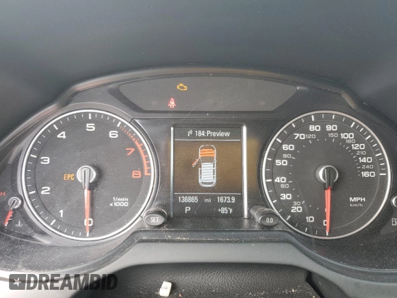 2014 Audi Q5 Premium Plus z VIN WA1LFAFPXEA099010, wystawiony jako Copart lot #60046105 z przebiegiem 136 885 mil mil oraz Czysty tytuł • Clean title. Historia ofert i sprzedaży dostępna na DreamBid. Obrazek 9.