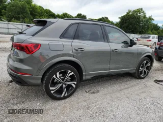 2024 Audi Q3 S line Premium Plus z VIN WA1EECF39R1107785, wystawiony jako Copart lot #63431915 z przebiegiem 14 657 mil mil oraz Szkoda całkowita • Salvage title. Historia ofert i sprzedaży dostępna na DreamBid. Obrazek 3.