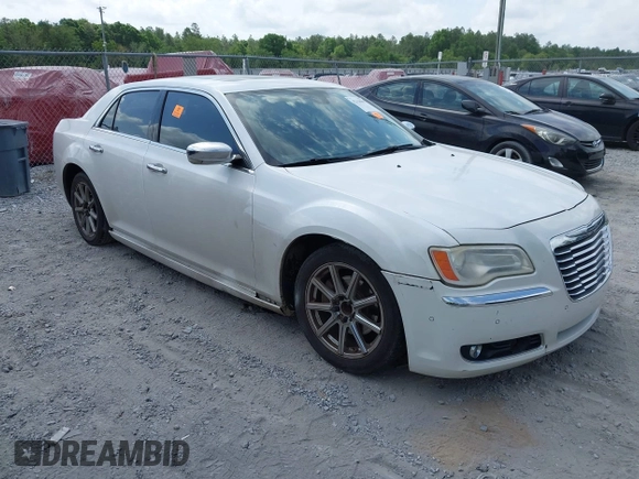 2012 Chrysler 300 Limited with VIN 2C3CCACG9CH188444, listed as a IAAI auction lot 42118999 with Not Provided miles. Bid and sale history available at carsss.com. Image 1.