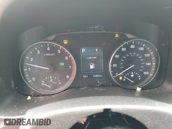 2018 Hyundai Elantra SEL with VIN 5NPD84LF8JH298500, listed as a Copart auction lot 54723435 with 53,803 mi miles and Salvage Title. Bid and sale history available at DreamBid. Image 9.