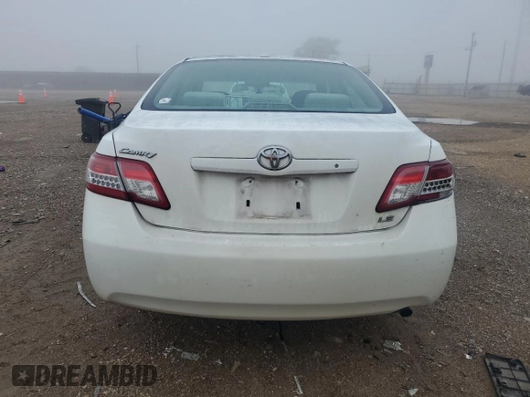 2011 Toyota Camry LE with VIN 4T1BF3EK7BU714217, listed as a Copart auction lot 53388615 with 141,226 mi miles and Salvage Title. Bid and sale history available at carsss.com. Image 6.