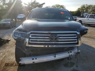 2020 Toyota Sequoia Platinum with VIN 5TDDY5G1XLS177159, listed as a Copart auction lot 70465144 with 0 mi miles and Salvage Title. Bid and sale history available at carsss.com. Image 5.