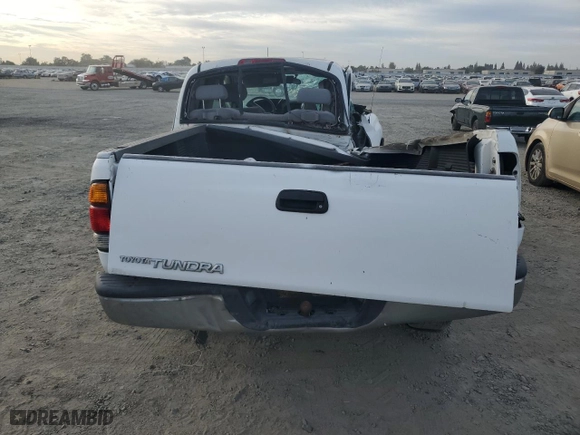 2001 Toyota Tundra SR5 with VIN 5TBRN34161S194585, listed as a Copart auction lot 77493734 with 0 mi miles and Salvage Title. Bid and sale history available at carsss.com. Image 6.