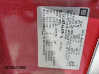 2010 GMC Yukon XL z VIN 1GKUKKE38AR271139, wystawiony jako Copart lot #51076945 z przebiegiem 206 046 mil mil oraz Szkoda całkowita • Salvage title. Historia ofert i sprzedaży dostępna na DreamBid. Obrazek 14.