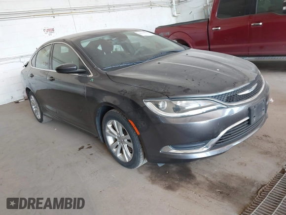 2015 Chrysler 200 Limited z VIN 1C3CCCAB7FN564539, wystawiony jako IAAI lot #42218003 z przebiegiem 110 084 mil mil oraz . Historia ofert i sprzedaży dostępna na DreamBid. Obrazek 1.