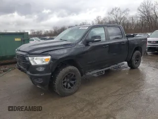 2020 Ram 1500 Big Horn with VIN 1C6SRFFT6LN376381, listed as a Copart auction lot 49869355 with 115,349 mi miles and Salvage Title. Bid and sale history available at carsss.com. Image 1.