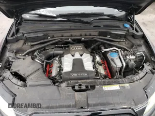 2016 Audi SQ5 Premium Plus with VIN WA1CCAFP6GA120043, listed as a Copart auction lot 44555265 with 53,214 mi miles and Salvage Title. Bid and sale history available at carsss.com. Image 12.