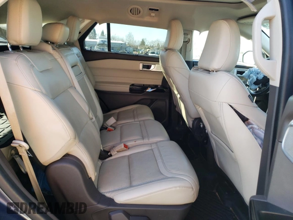 2021 Ford Explorer Platinum with VIN 1FM5K8HC0MGC27274, listed as a Copart auction lot 47003315 with 43,333 mi miles and Salvage Title. Bid and sale history available at carsss.com. Image 11.