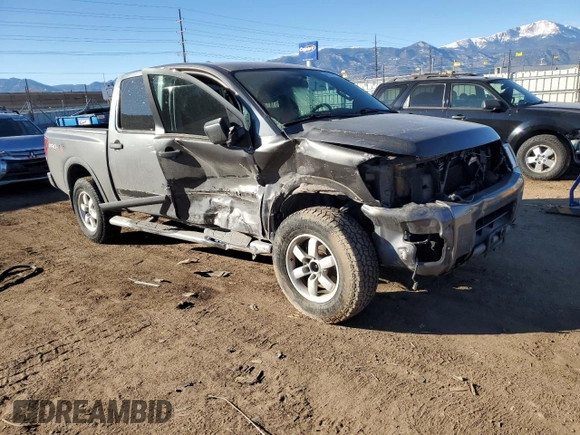 2012 Nissan Titan SV with VIN 1N6BA0EC2CN317761, listed as a Copart auction lot 89278215 with Not Provided miles and Salvage Title. Bid and sale history available at carsss.com. Image 4.