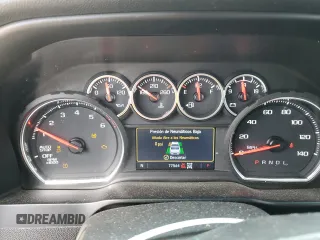 2021 Chevrolet Silverado 1500 LT Trail Boss with VIN 3GCPYFEL6MG114129, listed as a Copart auction lot 55055105 with 77,564 mi miles and Salvage Title. Bid and sale history available at DreamBid. Image 9.