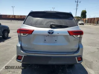 2017 Toyota Highlander Hybrid Limited with VIN 5TDDGRFH7HS027591, listed as a Copart auction lot 59234185 with 87,136 mi miles and Salvage title. Bid and sale history available at DreamBid. Image 6.