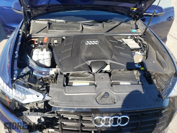 2020 Audi Q8 Premium Plus with VIN WA1EVAF19LD001877, listed as a Copart auction lot 40738583 with 0 mi miles. Bid and sale history available at carsss.com. Image 12.
