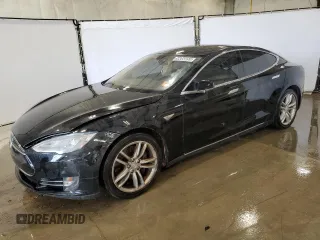 2014 Tesla Model S 60 with VIN 5YJSA1H13EFP52938, listed as a Copart auction lot 56050055 with 125,376 mi miles and Clean title. Bid and sale history available at DreamBid. Image 1.