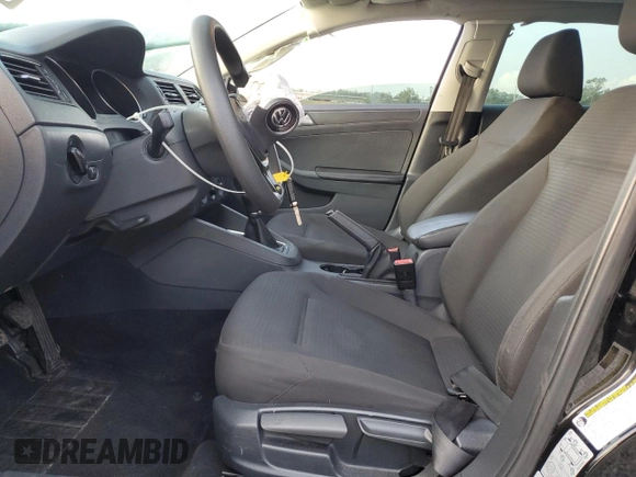 2015 Volkswagen Jetta S with VIN 3VW1K7AJ6FM201628, listed as a Copart auction lot 58118465 with 95,360 mi miles and Salvage title. Bid and sale history available at DreamBid. Image 7.