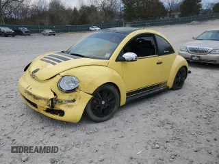 2009 Volkswagen New Beetle Coupe S with VIN 3VWPW31C39M507232, listed as a Copart auction lot 47477575 with 132,606 mi miles and Salvage Title. Bid and sale history available at carsss.com. Image 1.