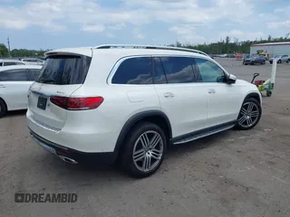 2021 Mercedes-Benz GLS 450 with VIN 4JGFF5KE3MA381420, listed as a IAAI auction lot 42055956 with 57,268 mi miles and . Bid and sale history available at DreamBid. Image 4.