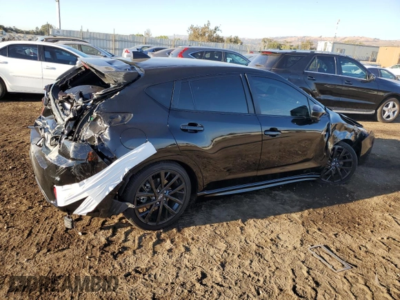 2024 Subaru Impreza RS with VIN JF1GUHHC8R8296258, listed as a Copart auction lot 78194104 with 19,029 mi miles and Salvage Title. Bid and sale history available at carsss.com. Image 3.