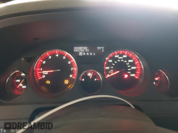 2009 GMC Acadia SLT1 with VIN 1GKER23DX9J191752, listed as a Copart auction lot 50408895 with 242,768 mi miles and Salvage Title. Bid and sale history available at carsss.com. Image 9.