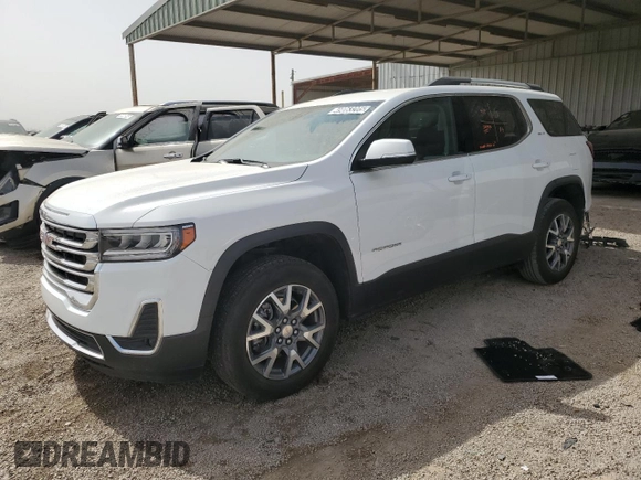 2023 GMC Acadia SLT with VIN 1GKKNML47PZ238017, listed as a Copart auction lot 49063205 with 21,782 mi miles and Clean Title. Bid and sale history available at DreamBid. Image 1.