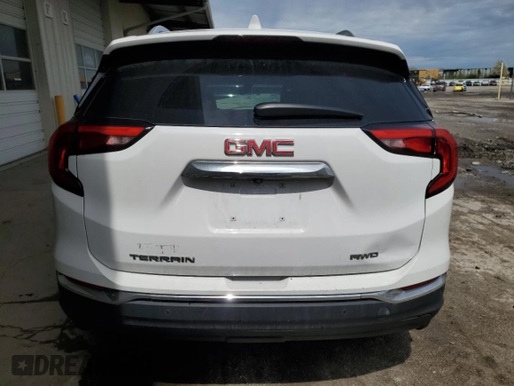 2021 GMC Terrain SLT with VIN 3GKALVEV2ML317496, listed as a Copart auction lot 52500785 with 40,150 mi miles and Salvage title. Bid and sale history available at DreamBid. Image 6.
