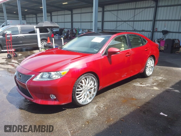 2014 Lexus ES 350 with VIN JTHBK1GG8E2089970, listed as a IAAI auction lot 42068780 with 143,443 mi miles. Bid and sale history available at carsss.com. Image 17.