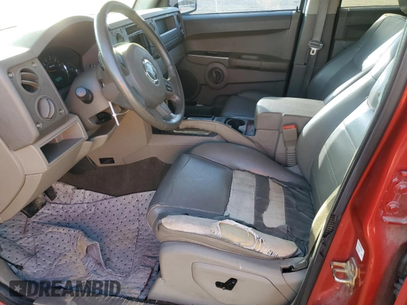 2006 Jeep Commander with VIN 1J8HH48N96C179559, listed as a Copart auction lot 77685214 with 184,513 mi miles and Clean Title. Bid and sale history available at carsss.com. Image 7.