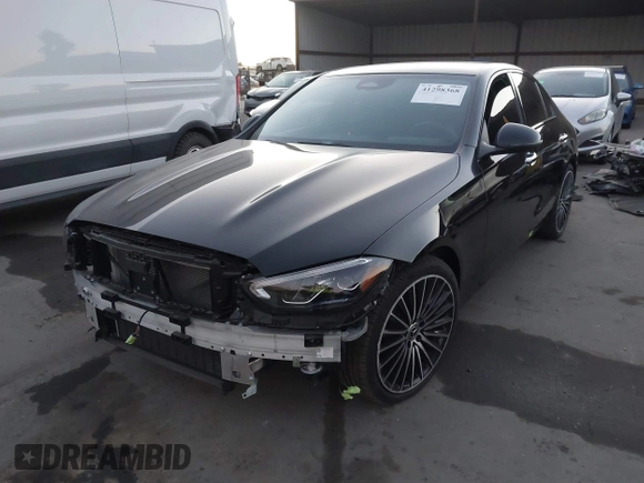 2024 Mercedes-Benz C 300 with VIN W1KAF4GB6RR209503, listed as a IAAI auction lot 41298368 with 10,182 mi miles and . Bid and sale history available at DreamBid. Image 6.