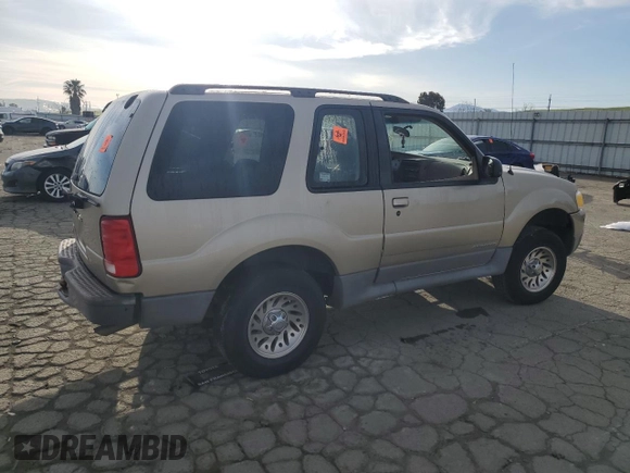 2001 Ford Explorer Sport with VIN 1FMYU60E01UA19935, listed as a Copart auction lot 49678955 with 90,090 mi miles and Salvage title. Bid and sale history available at DreamBid. Image 3.