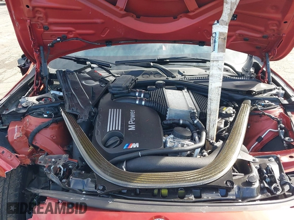 2015 BMW M4 with VIN WBS3R9C54FK329689, listed as a IAAI auction lot 41776061 with Not Provided miles. Bid and sale history available at carsss.com. Image 10.