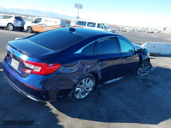 2019 Honda Accord Sedan LX 1.5T with VIN 1HGCV1F13KA039149, listed as a IAAI auction lot 41052251 with 1 mi miles. Bid and sale history available at carsss.com. Image 4.