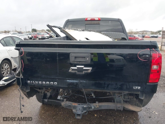2015 Chevrolet Silverado 1500 LTZ with VIN 3GCUKSEC3FG399002, listed as a IAAI auction lot 41546823 with 167,983 mi miles. Bid and sale history available at carsss.com. Image 15.