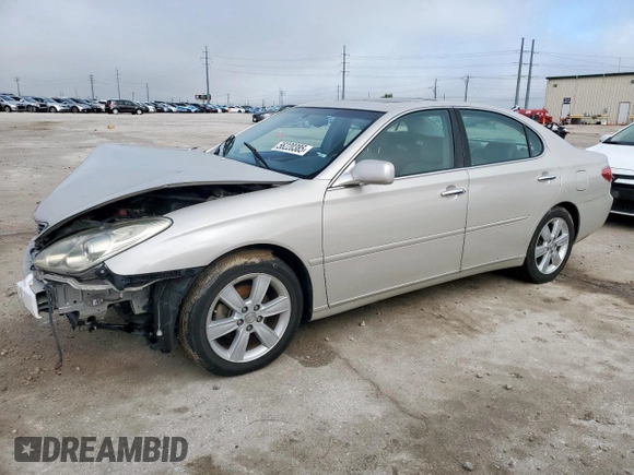 2006 Lexus ES 350 with VIN JTHBA30G965148520, listed as a Copart auction lot 56220385 with 77,956 mi miles and Clean Title. Bid and sale history available at DreamBid. Image 1.