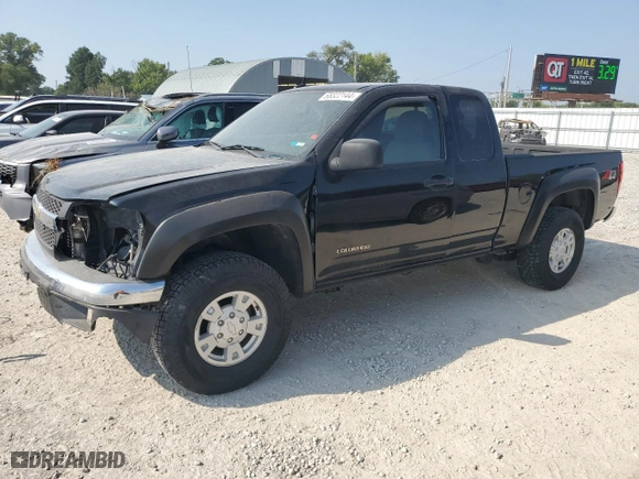 2005 Chevrolet Colorado LS Z71 with VIN 1GCDT196858219481, listed as a Copart auction lot 68322144 with 152,588 mi miles and Salvage Title. Bid and sale history available at carsss.com. Image 1.