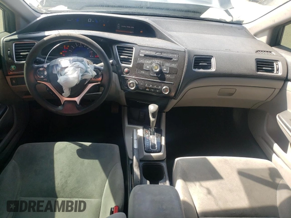 2013 Honda Civic LX with VIN 19XFB2F59DE208913, listed as a Copart auction lot 51713285 with 153,542 mi miles and Salvage Title. Bid and sale history available at DreamBid. Image 8.