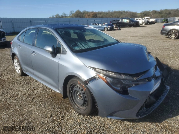 2022 Toyota Corolla LE with VIN JTDEPMAE5N3031866, listed as a Copart auction lot 49187985 with 34,157 mi miles and Salvage Title. Bid and sale history available at carsss.com. Image 4.
